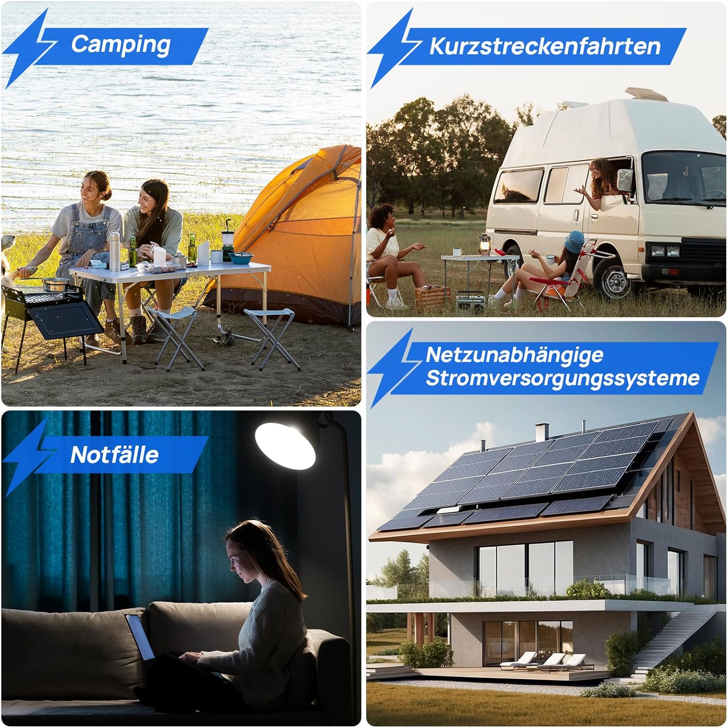 Chargeur ECO-WORTHY 14.6 V 25 A LiFePO4 avec convertisseur 600 W 12 V à 230 V, fonction UPS, pour batteries LiFePO4 à décharge profonde - Image 8