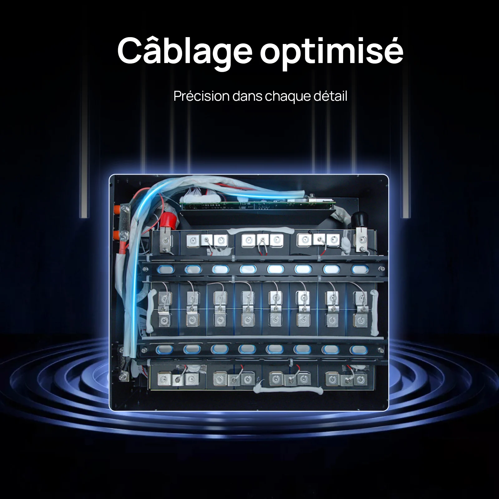 Eco-Worthy Batterie LiFePO4 rack 48 V 100 Ah avec Bluetooth et WiFi - IEC 61000 et Garantie 10 ans - Image 14
