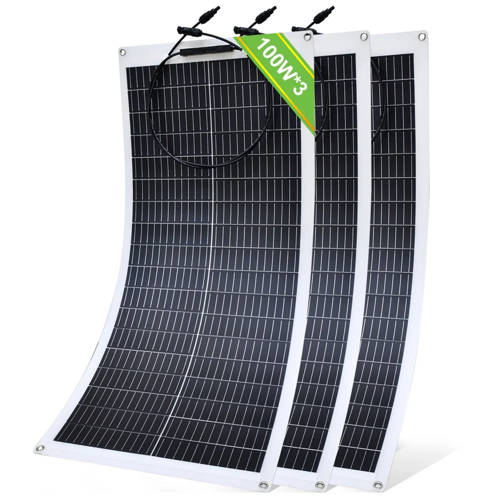 Eco-Worthy Panneau solaire mono flexible 100W 12V - Image 13