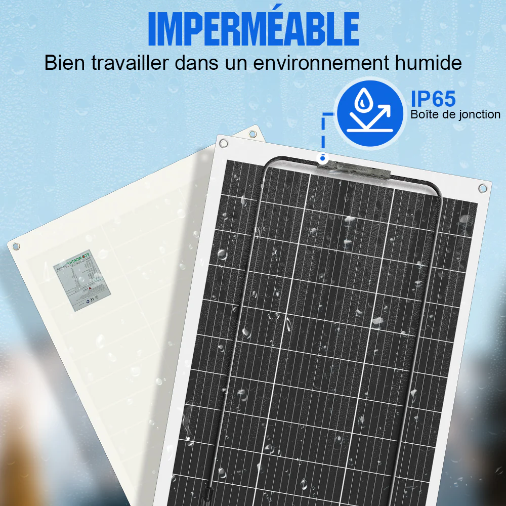 Panneau solaire mono flexible 130W 12V - Image 4