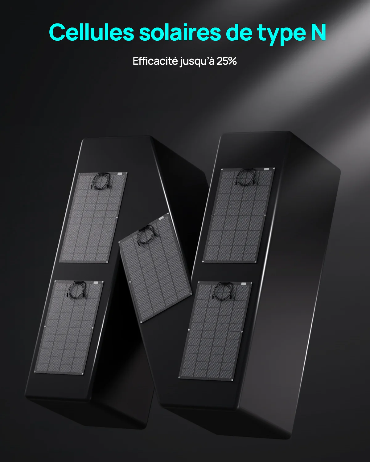 Eco-Worthy Panneau solaire Mono Flexible 200W - Image 3