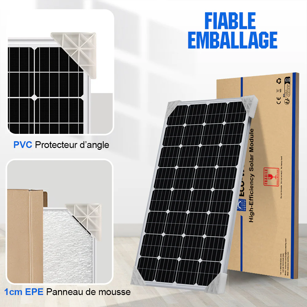 Panneau solaire monocristallin 170W 12V - Image 3