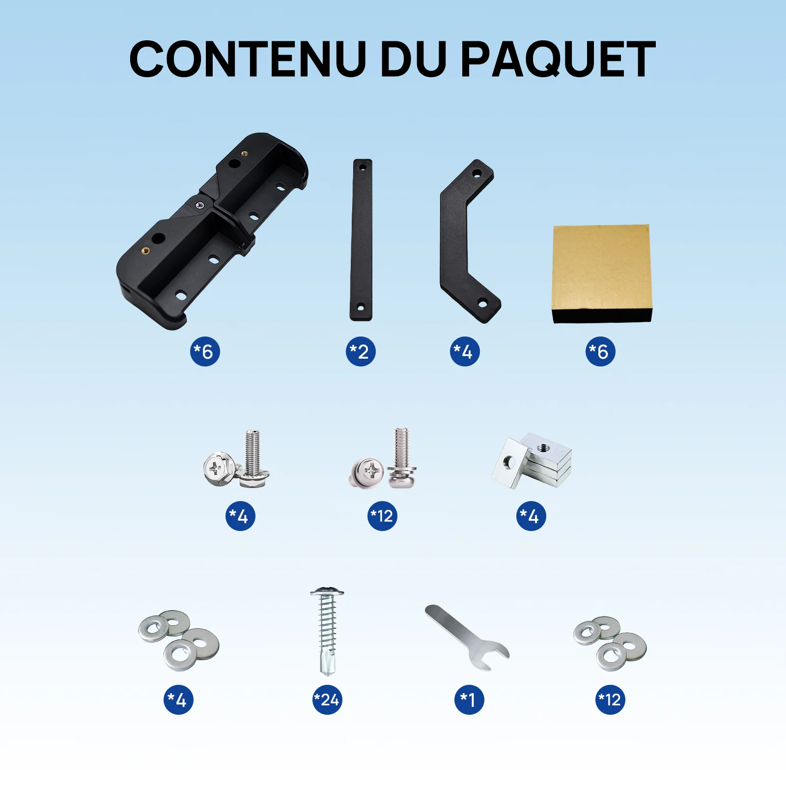 Eco-Worthy Supports de panneaux solaires — intègrent une conception ventilée suspendue - Image 8