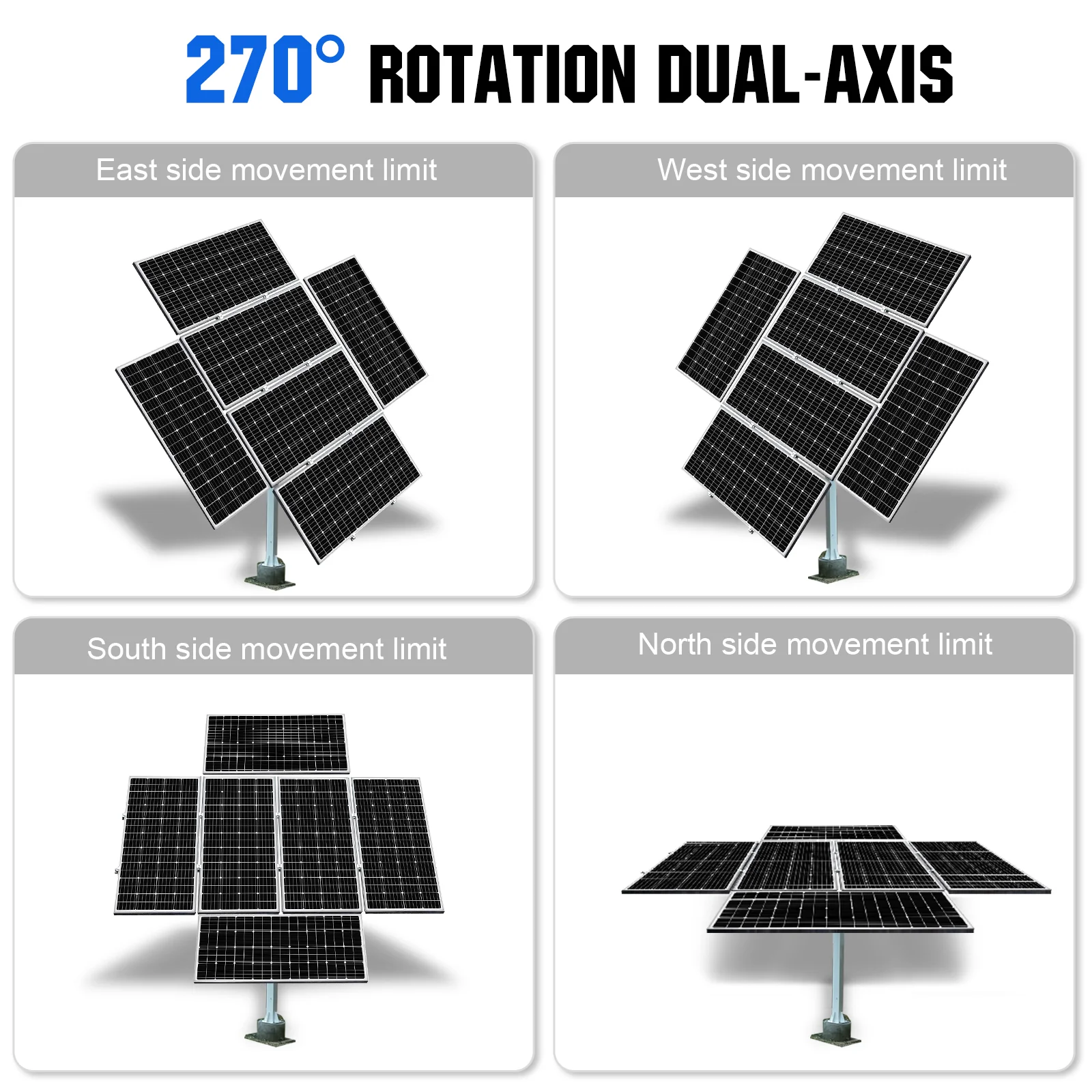 Eco-Worthy Système de support de suivi à deux axes - Image 7